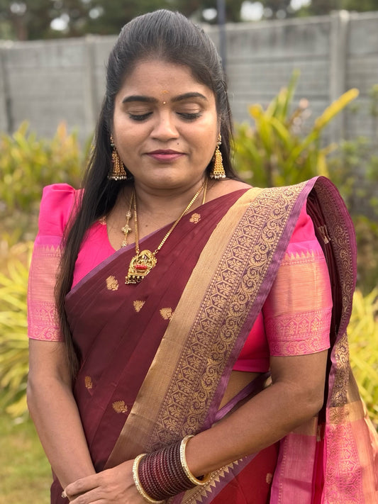 BANARASI SOFT SILK SAREE (dr)