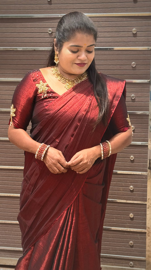 KHADI COTTON SAREE (mr)