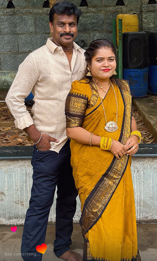 Kanchi Chettinadu Cotton saree