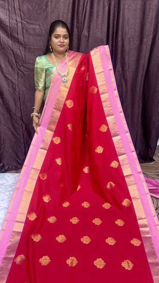 Premium Kanchi Silk Saree / PRE BOOKING 1 WEEK TO DISPATCH