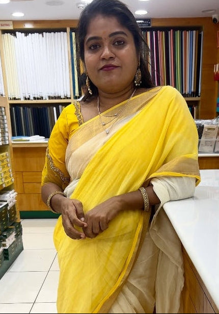 Mul Mul cotton saree