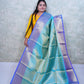 Serene Light Blue Pure Silk Saree