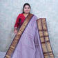 Chettinad Symphony Lavender Cotton Saree