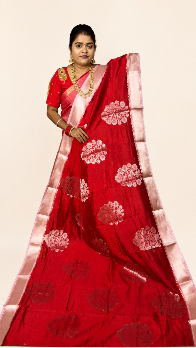 BANARASI SOFT SILK (RED)