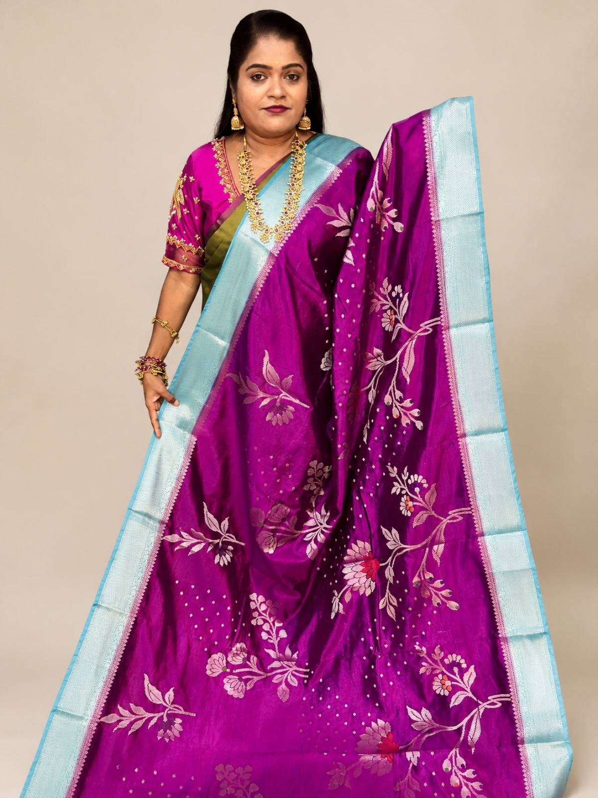 WARM SILK SAREE ( P/B)