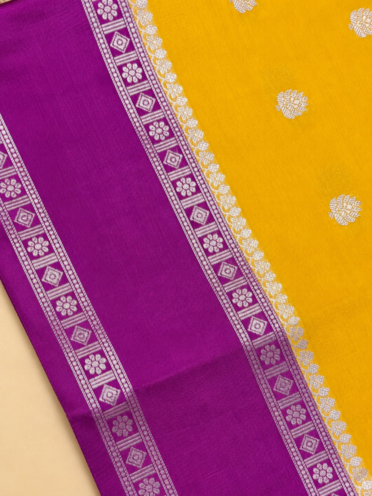 BANARASI SOFT SILK ( yellow)