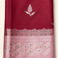 WARM SILK SAREE ( MAROON/ PINK)