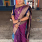 KANCHI SOFT SILK SAREE ( Dark pur)
