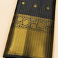 KATTAN SILK SAREE( YELLOW WITH BLACK)