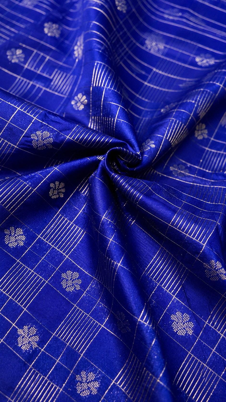 WARM SILK SAREE (blue)