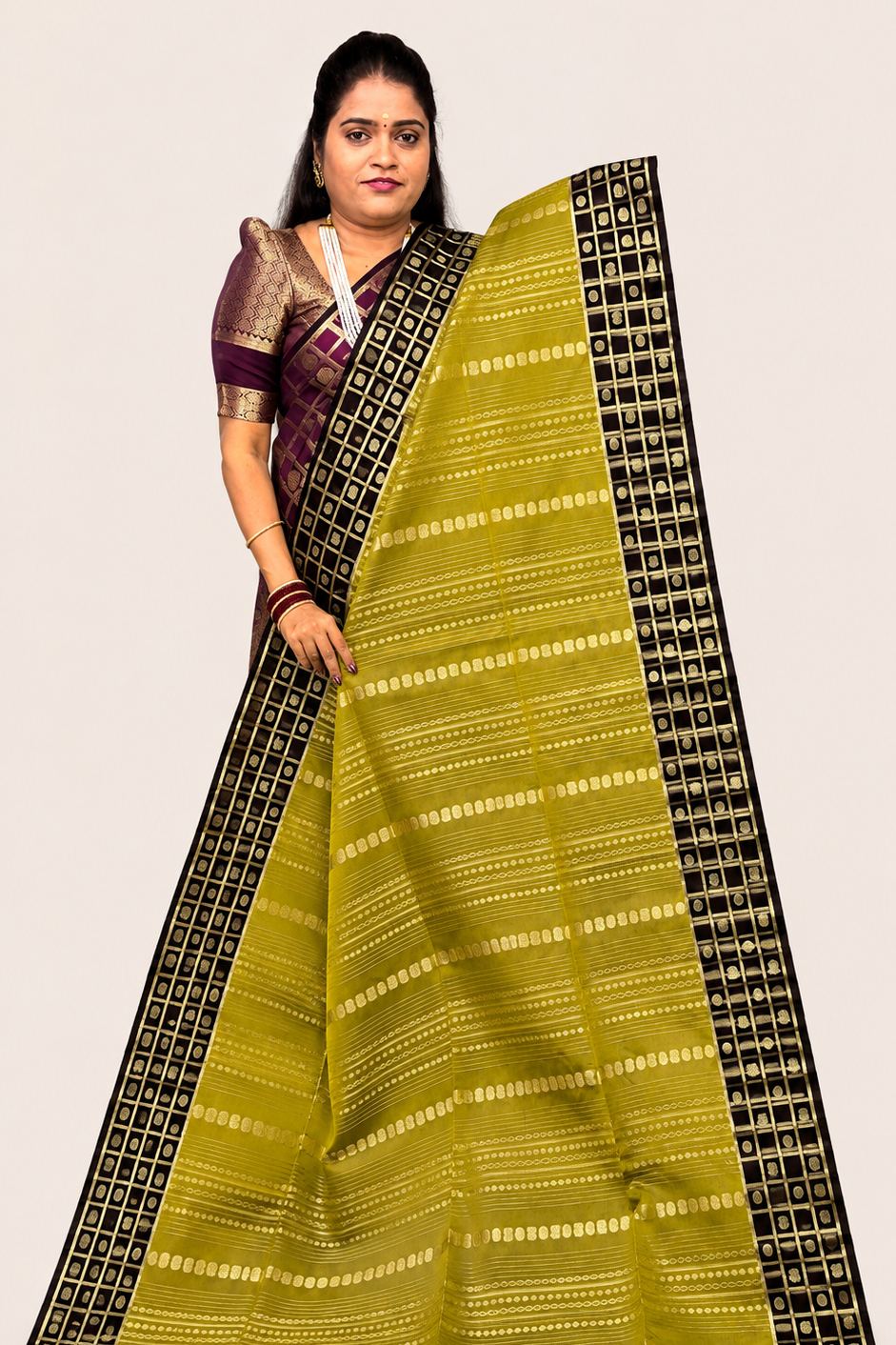 KANCHI SOFT SILK SARE ( V1 )