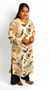 ✨ AVAASA KALAMKARI SIDE CUT KURTI  ( M to XXL )
