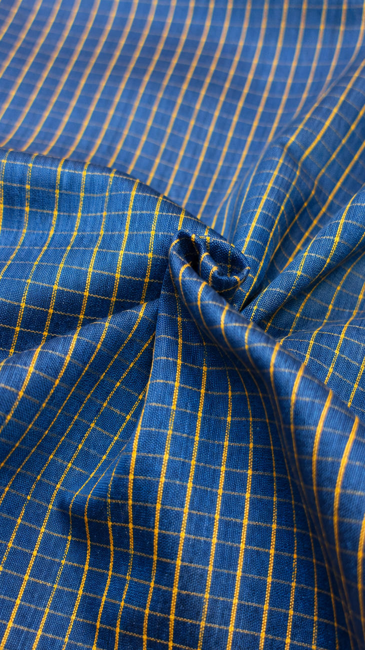 Kalyani Cotton saree ( CHECKED)