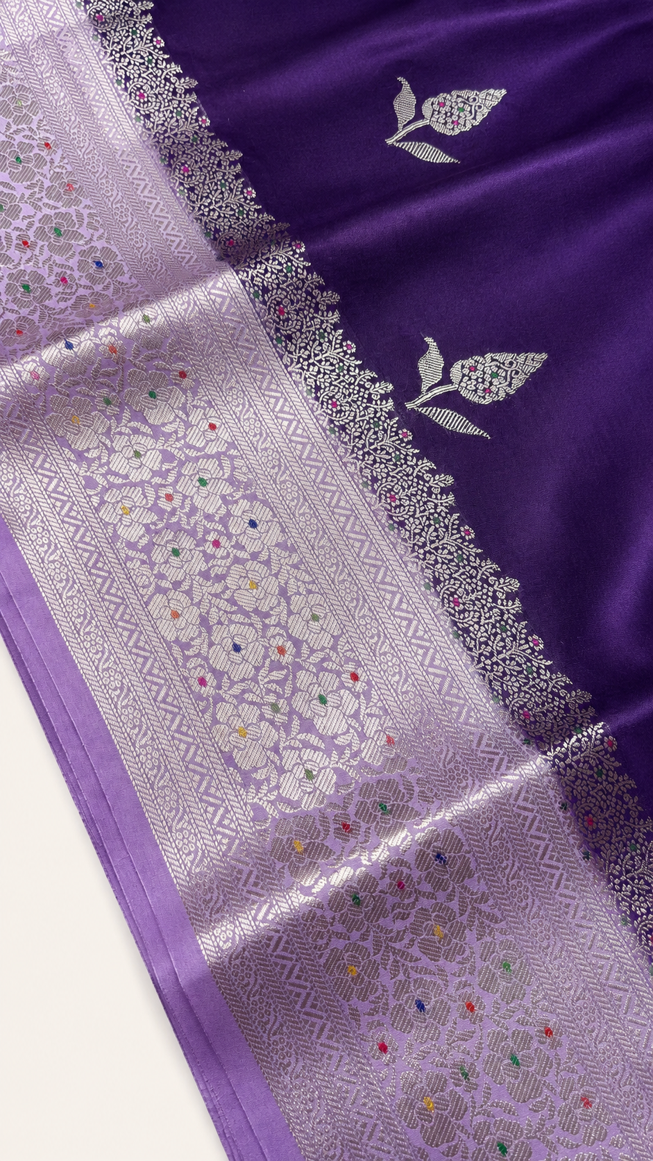 WARM SILK SAREE ( PURPLE)