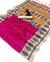 CHANDERI COOTON SAREE( NEW )