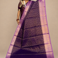 WARM SILK SAREE (DARK PURPLE / LAVENDER)