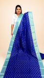 WARM SILK SAREE (blue)