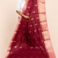 WARM SILK SAREE ( MAROON/ PINK)