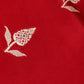 WARM SILK SAREE ( RED / PISTA GREEN )