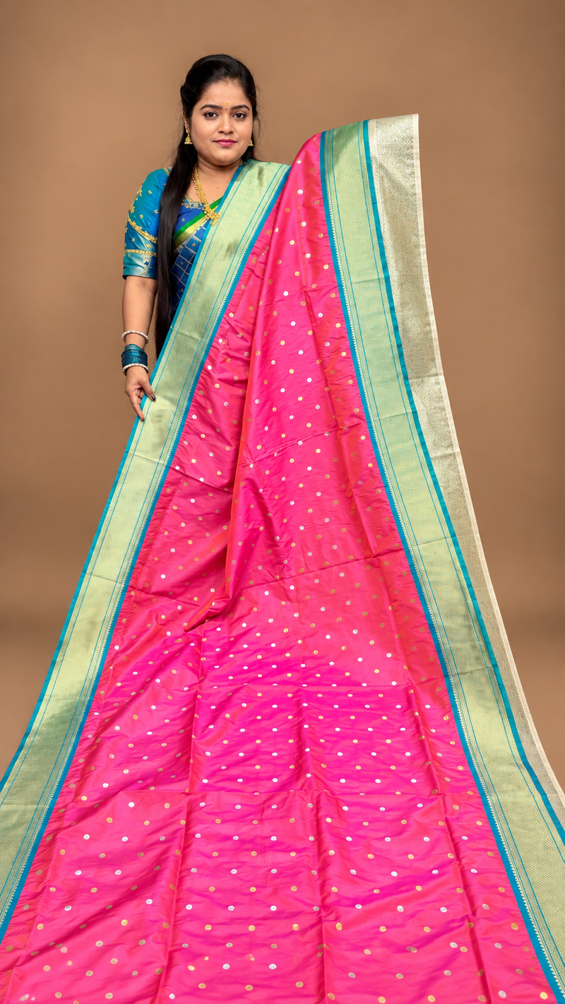 KANCHI SOFT SILK SAREE ( P )