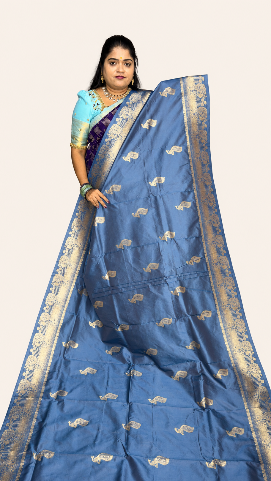 KANCHI SOFT SILK SAREE (DUAL)