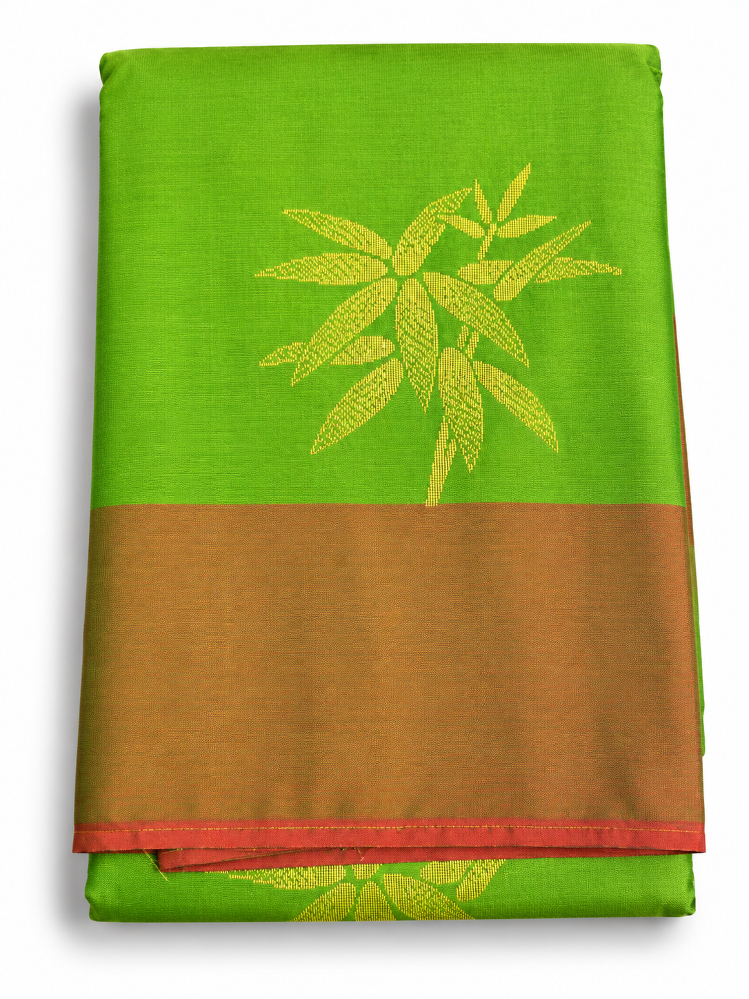 KANCHI SILK SAREE (  LIGHT GREEN )