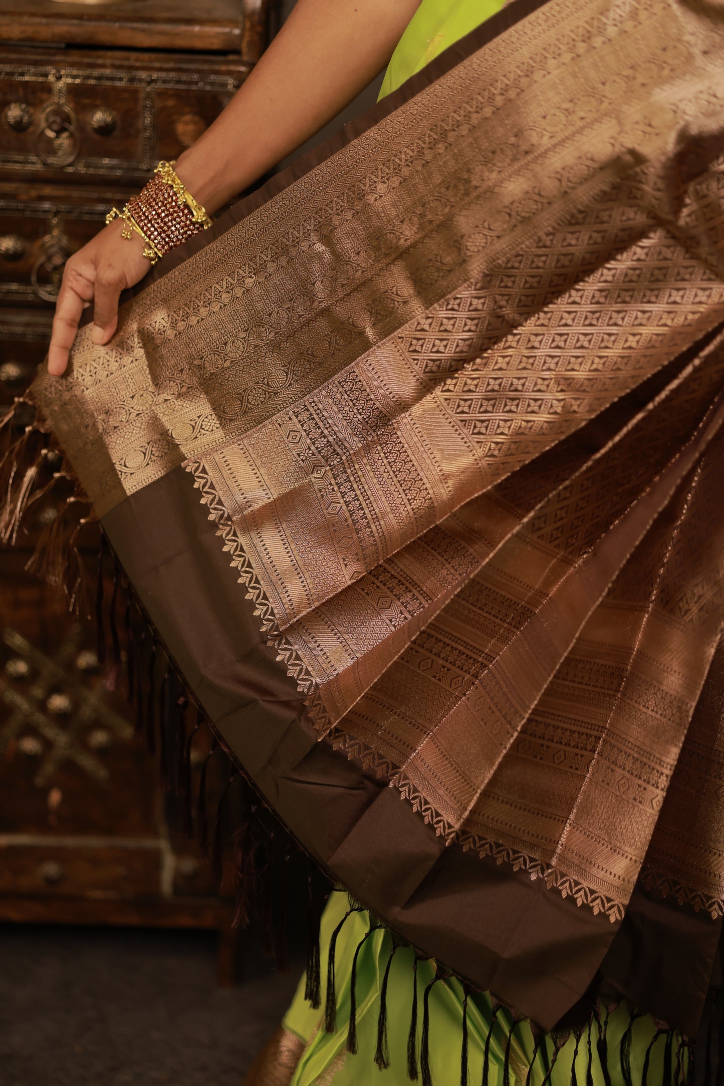 PREMIUM KANCHI SILK SAREE (bb)
