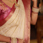 KATTAN SILK SAREE (WHI)