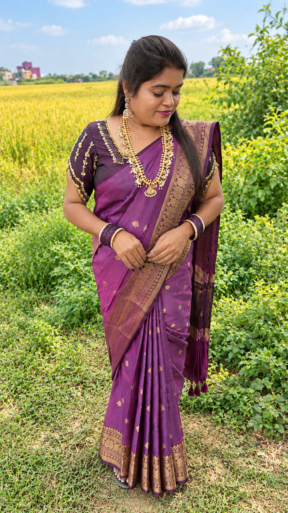 BANARASI SOFT SILK SAREE( DD SAREE)