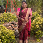 BANARASI SOFT SILK SAREE (dr)
