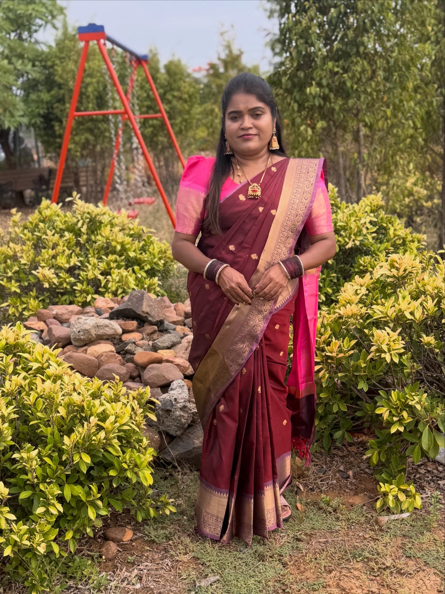 BANARASI SOFT SILK SAREE (dr)