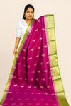 WARM SILK SAREE ( PINK/ GREEN)