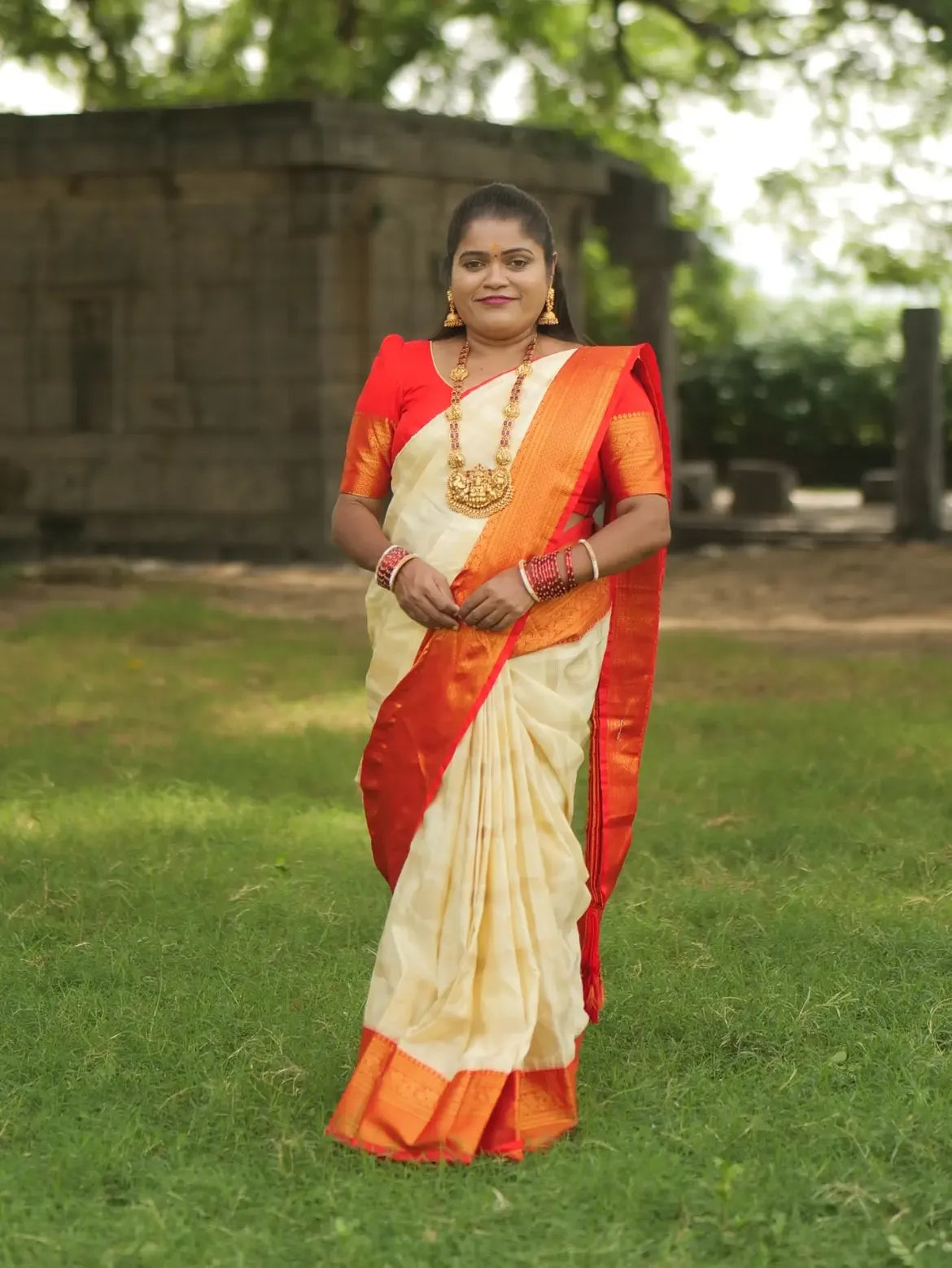 PREMIUM KANCHI SILK SAREE ( rash inspired)