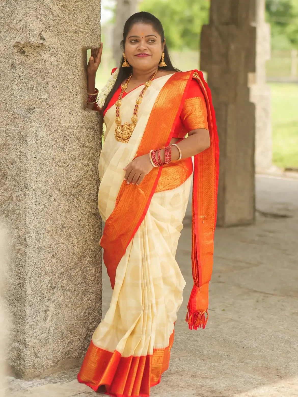 PREMIUM KANCHI SILK SAREE ( rash inspired)