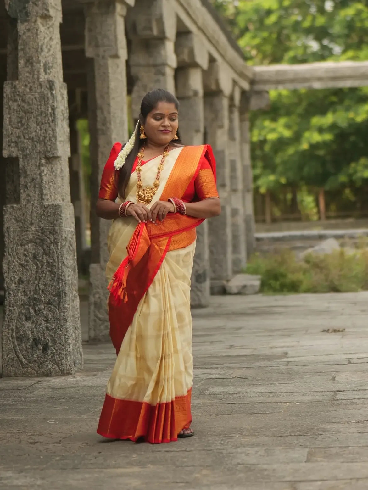 PREMIUM KANCHI SILK SAREE ( rash inspired)