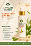 THULASI NATURALS SUNSCREEN & MOISTURIZER COMBO