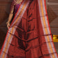 KHADI COTTON SAREE (copper)