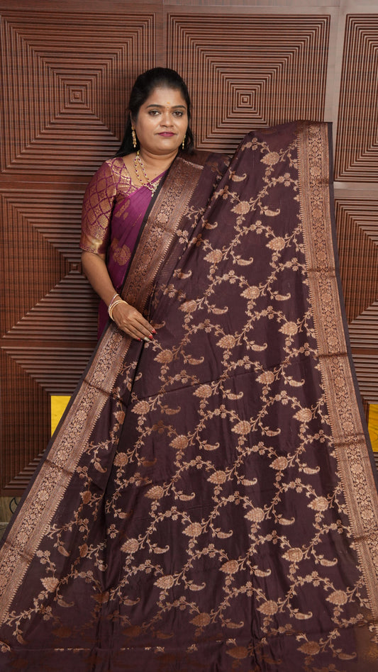 SEMI Georgette Saree