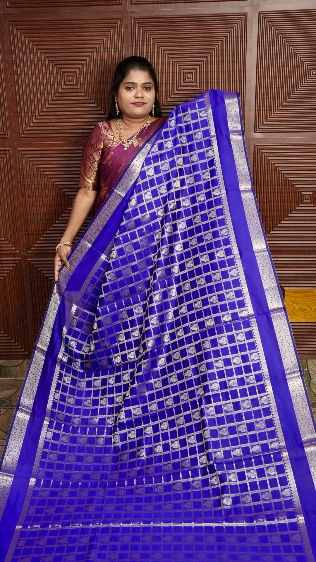 KATTAN SILK SAREE (pur ch)