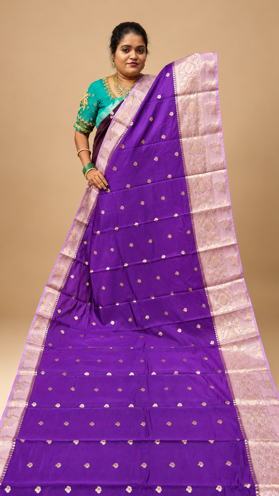 WARM SILK SAREE (D/P)