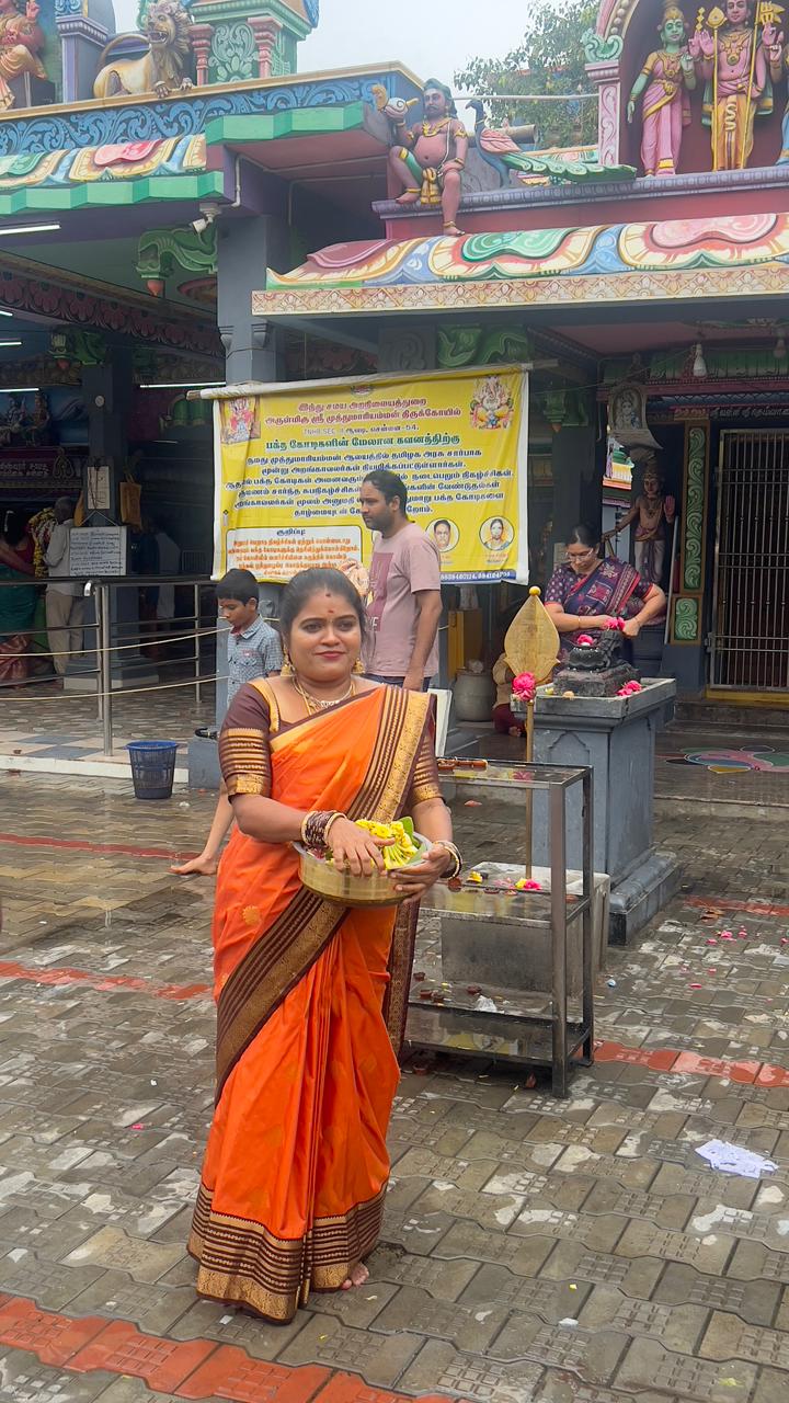 Premium Kanchi Soft Silk (Rusted orange)