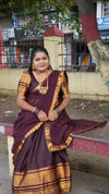 Half Saree Semi Unstitched Silk Material