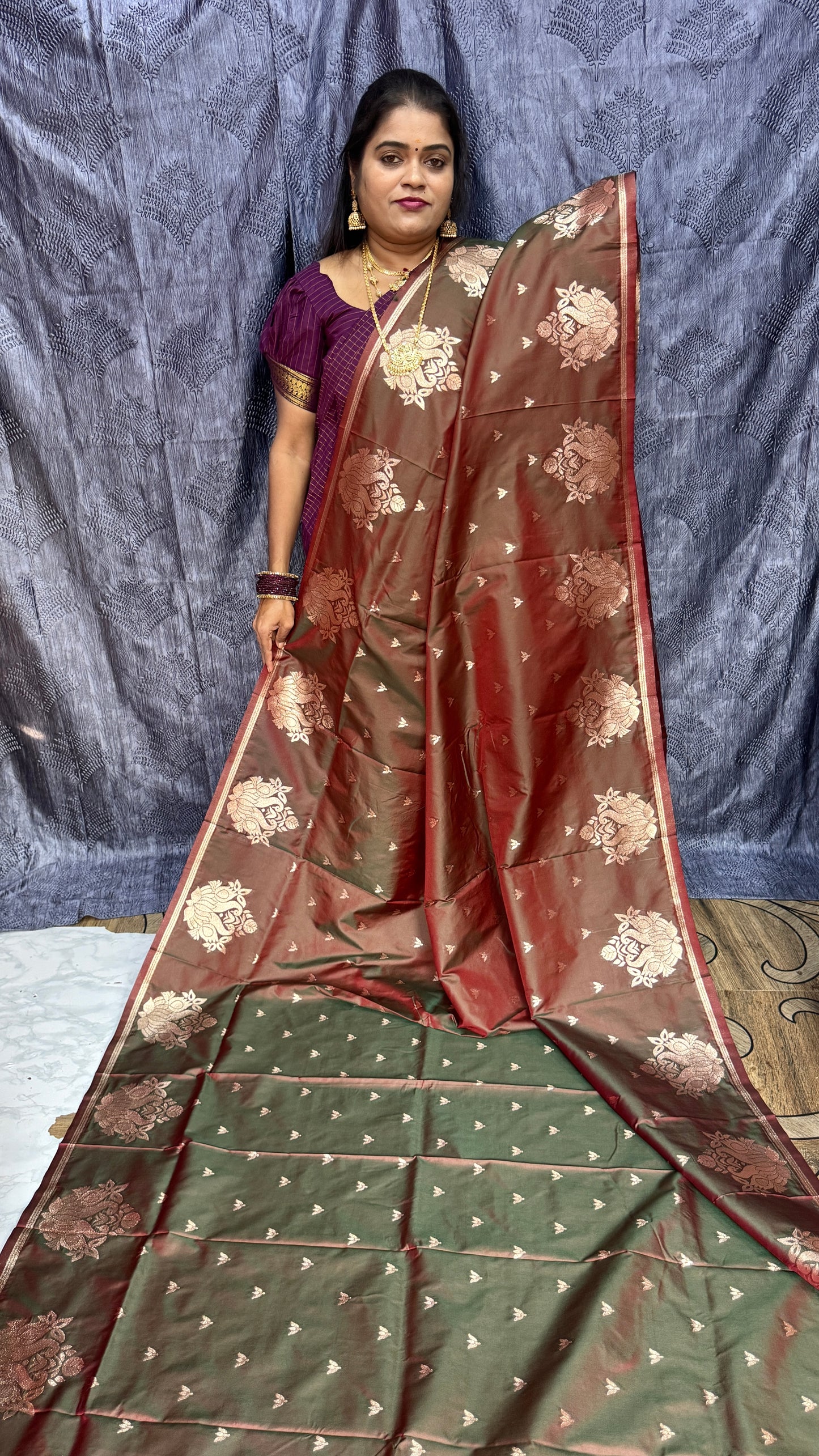 KANCHI SILK SAREE (pre booking available )/ 15 days to dispatch