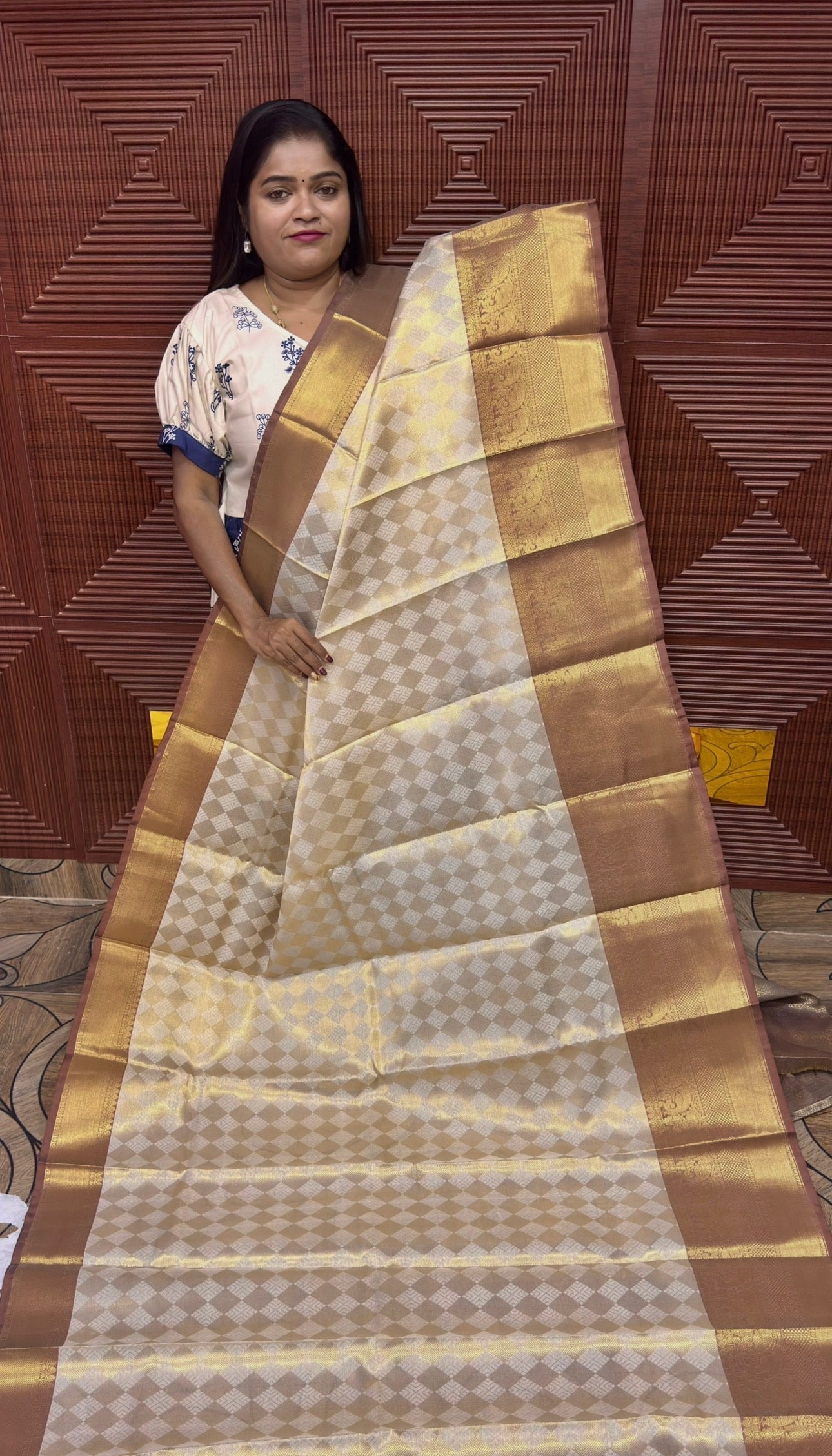 KATTAN SILK SAREE (Cr)