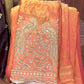 Space Silk Designer Sarees (orange)