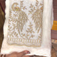 Space Silk Designer Sarees ( whit)