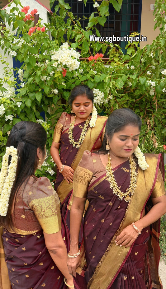 BANARASI SOFT SILK SAREE ( br )