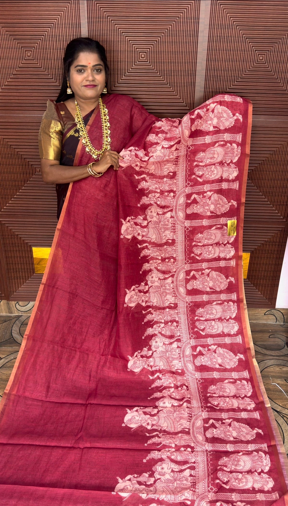 LINEN COTTON SAREE
