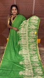 LINEN COTTON SAREE (pr gr)