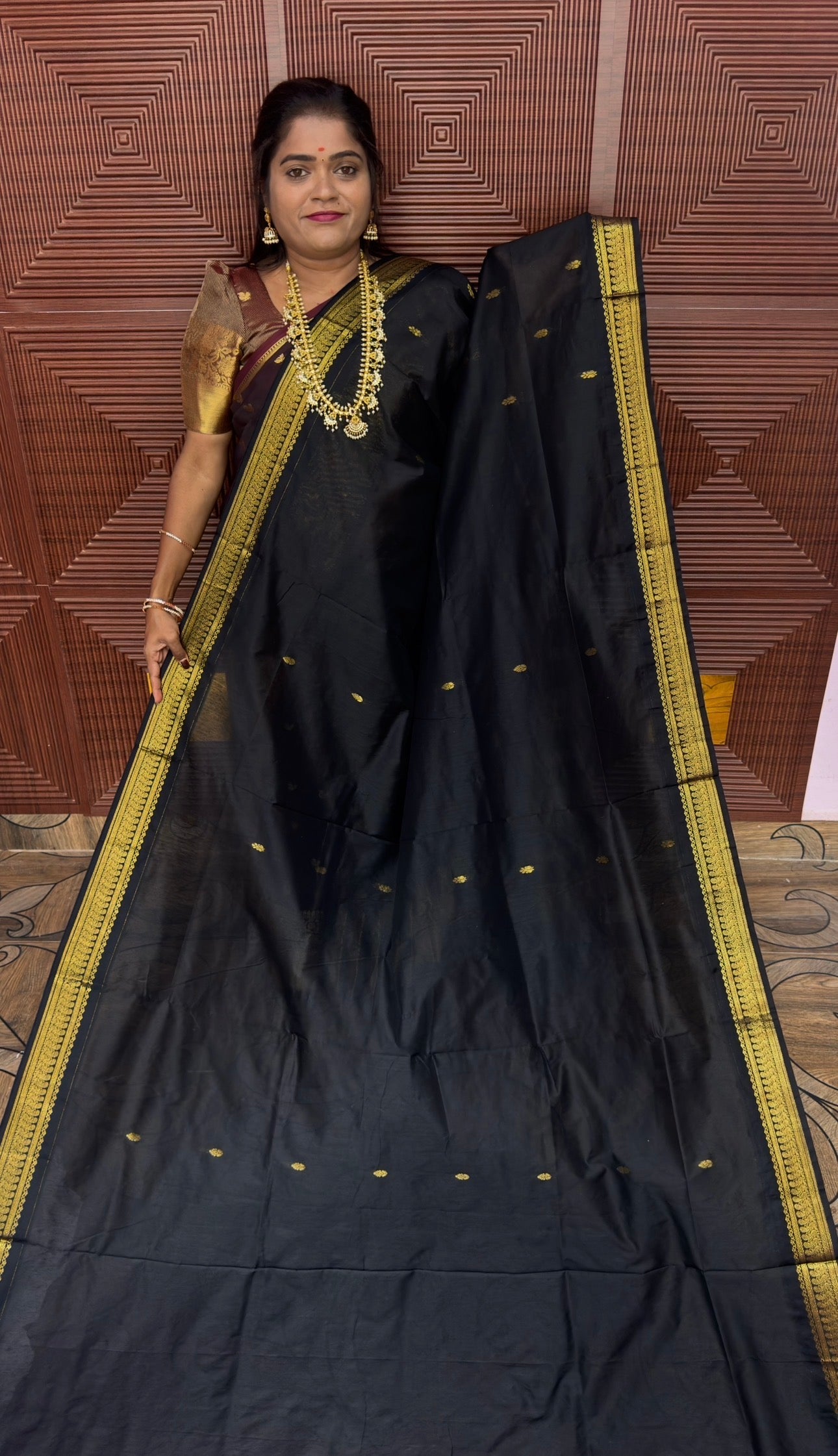 KALYANI COTTON SAREE (bl)